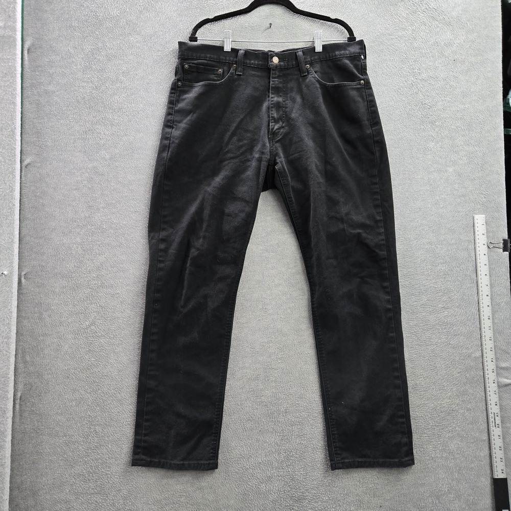 Levi's 541 Men Jeans 36X32‎ Black Denim Athletic Fit 30" Inseam